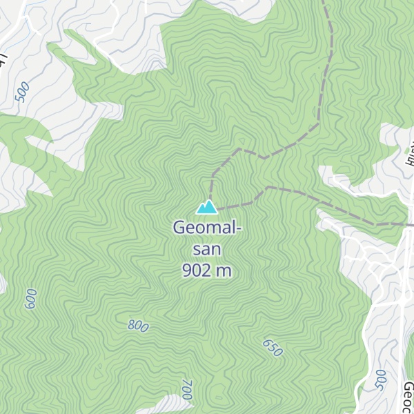 Map of Geomal-san