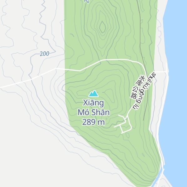 Map of Xiāng Mó Shān
