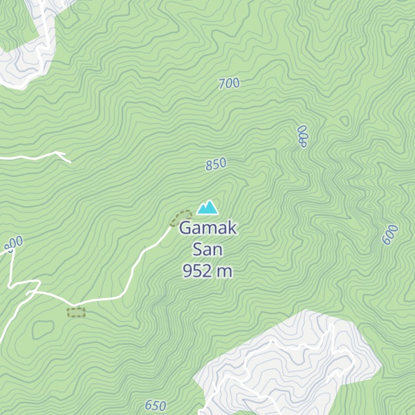 Map of Gamak San