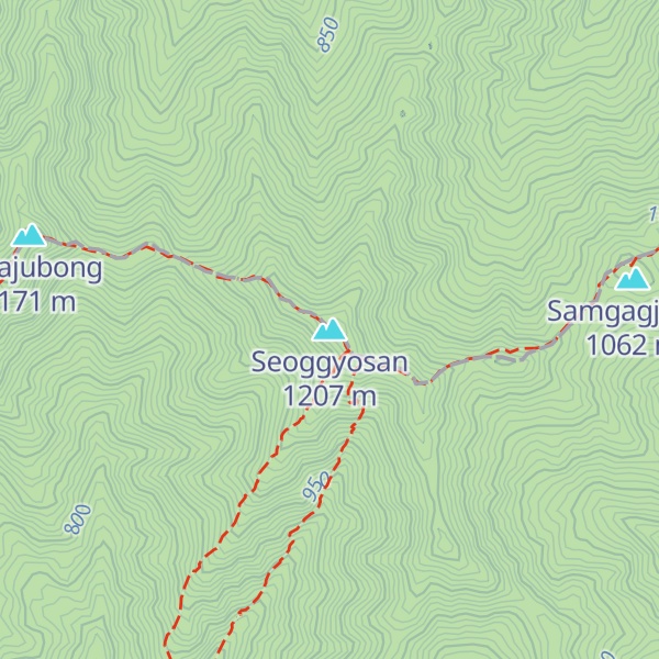 Map of Seoggyosan