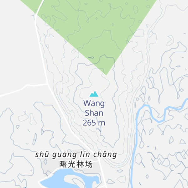 Map of Wang Shan
