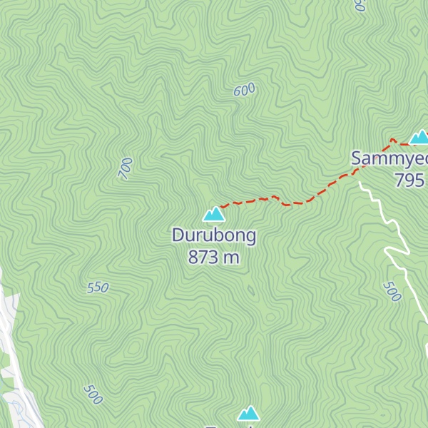Map of Durubong