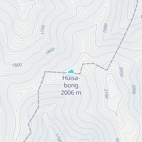 Map of Hŭisa-bong