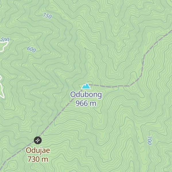 Map of Odubong