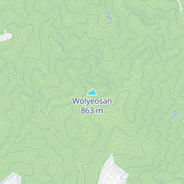 Map of Wolyeosan