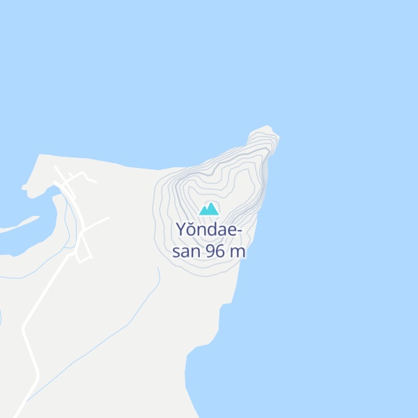 Map of Yŏndae-san