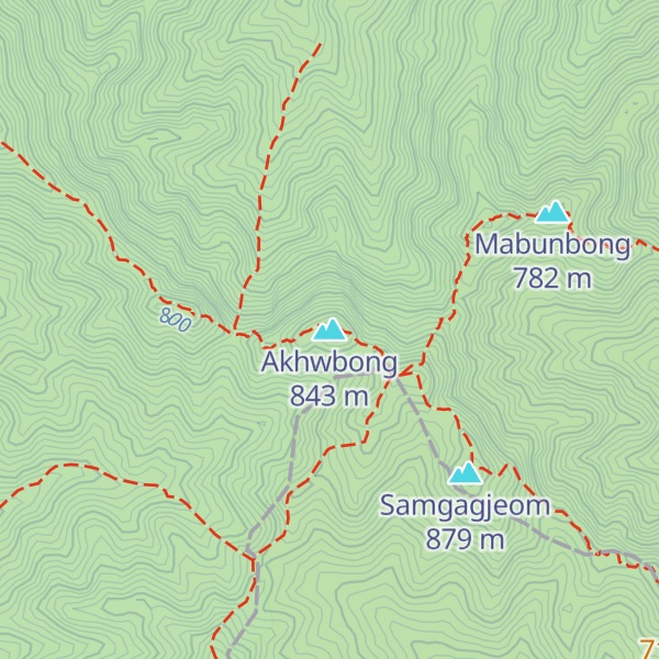 Map of Akhwbong