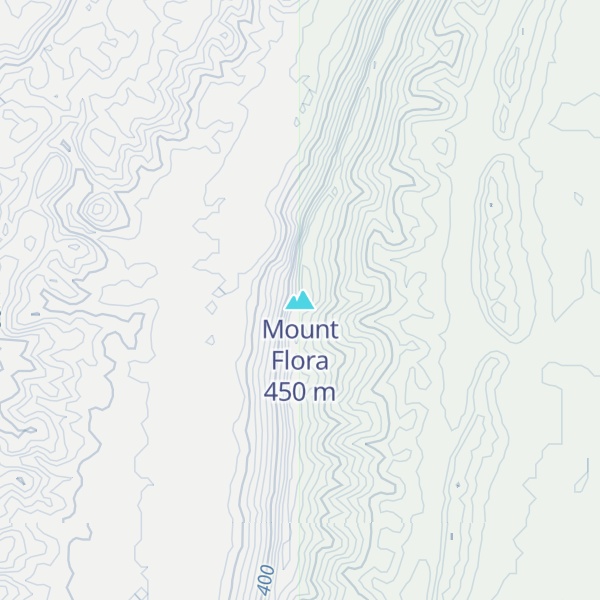 Map of Mount Flora