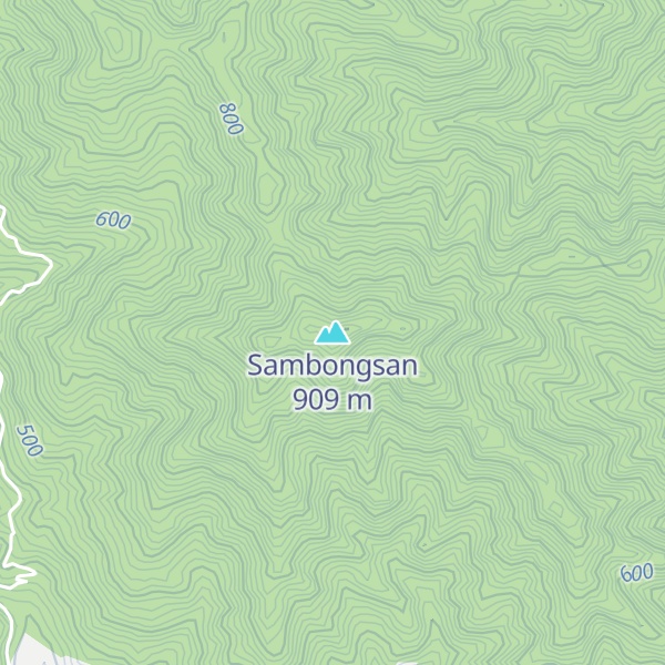 Map of Sambongsan
