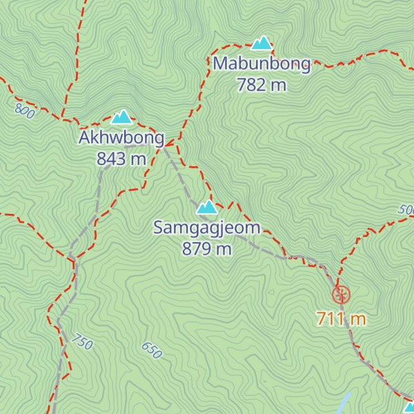 Map of Samgagjeom