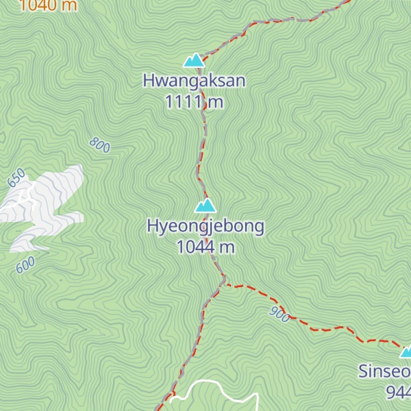 Map of Hyeongjebong