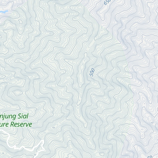 Map of Gunung Bangku