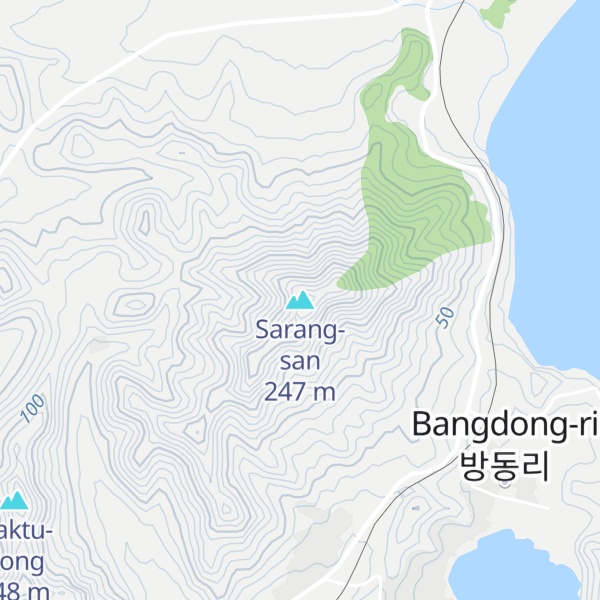 Map of Sarang-san