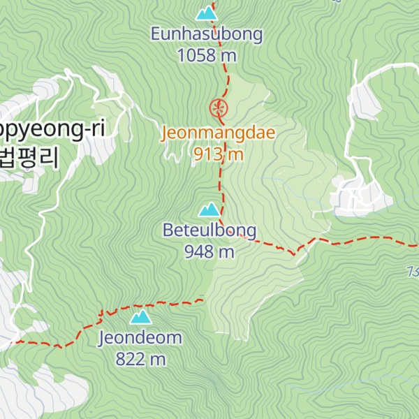 Map of Beteulbong