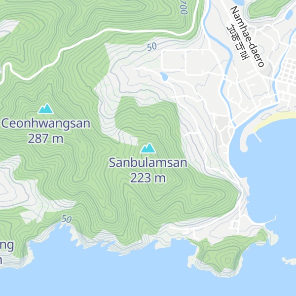 Map of Sanbulamsan