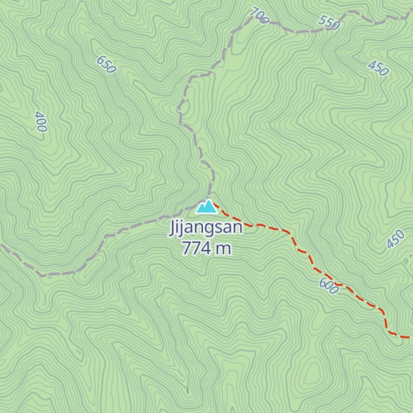 Map of Jijangsan