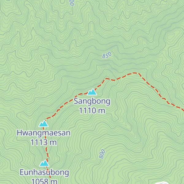 Map of Sangbong