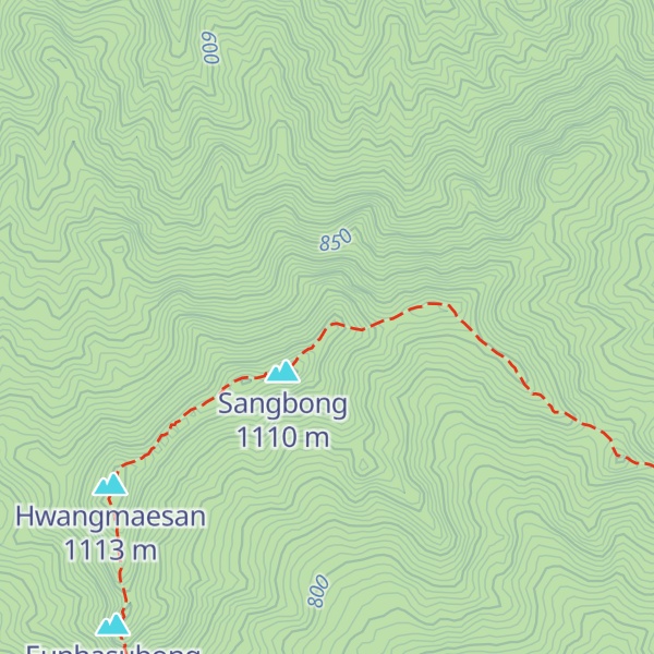 Map of Jungbong