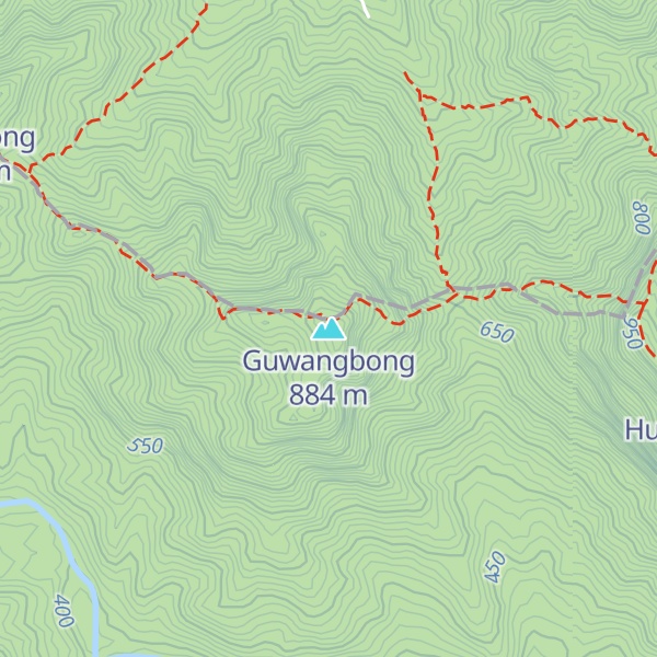 Map of Guwangbong