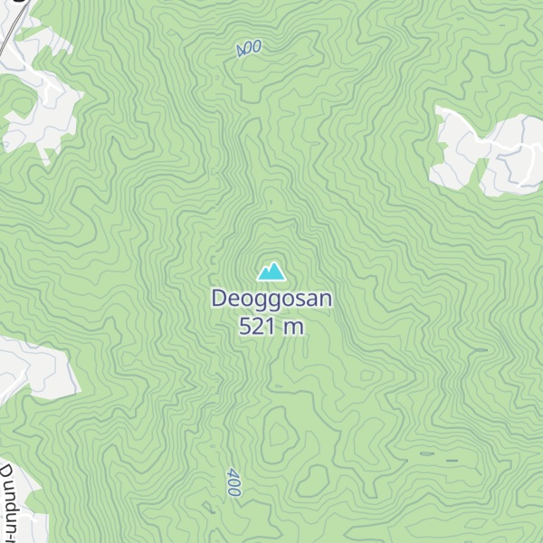 Map of Deoggosan