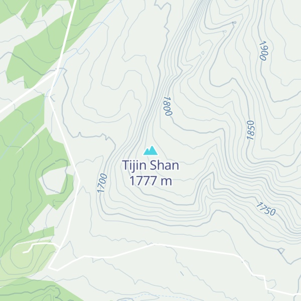 Map of Tijin Shan