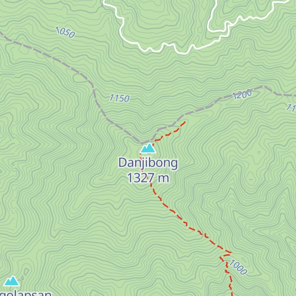 Map of Danjibong