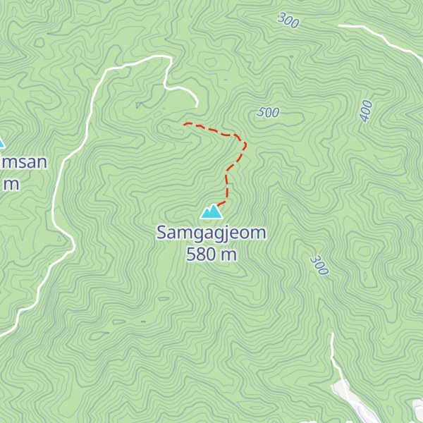 Map of Samgagjeom