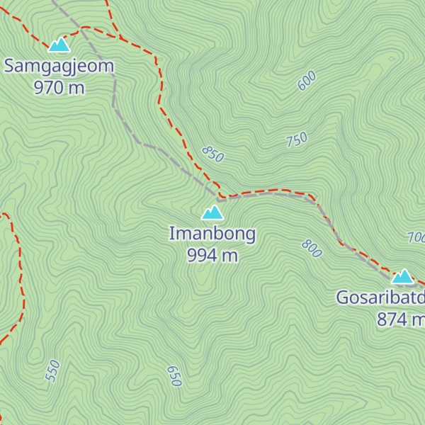 Map of Imanbong