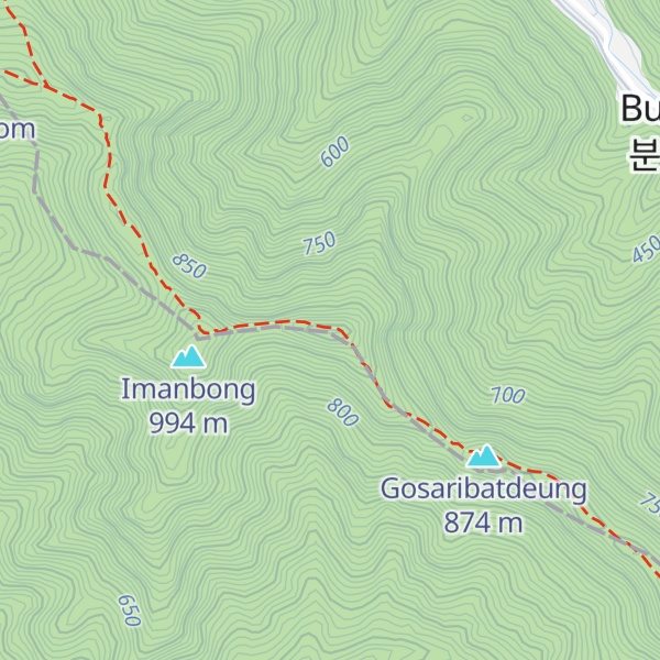 Map of Gomteulbong