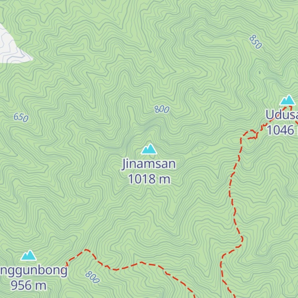 Map of Jinamsan
