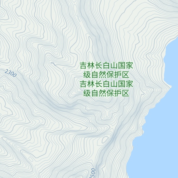 Map of Baiyun Peak