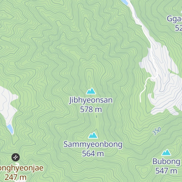 Map of Jibhyeonsan
