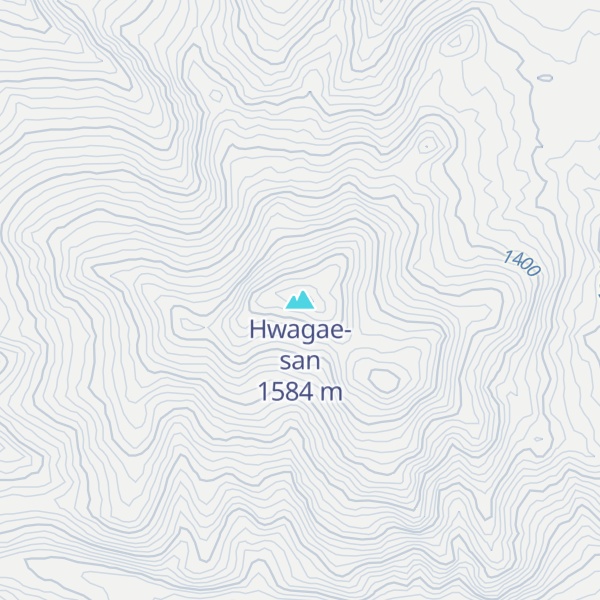 Map of Hwagae-san
