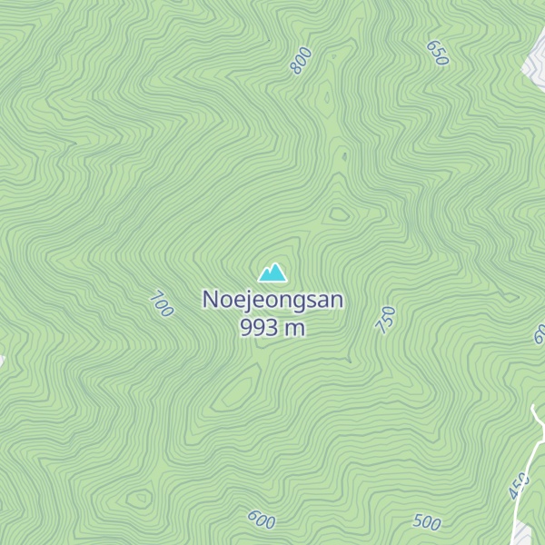 Map of Noejeongsan