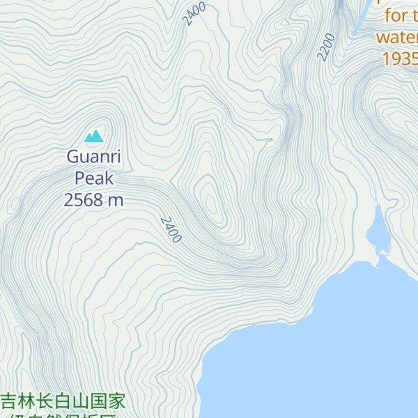 Map of Longmen Peak