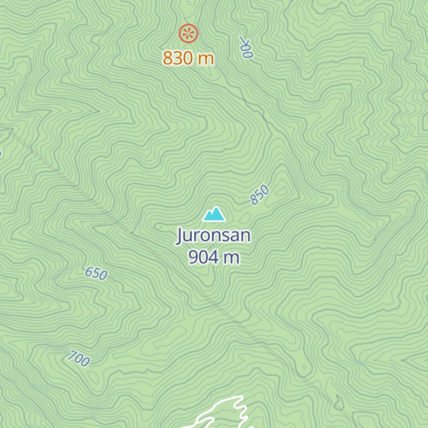Map of Juronsan