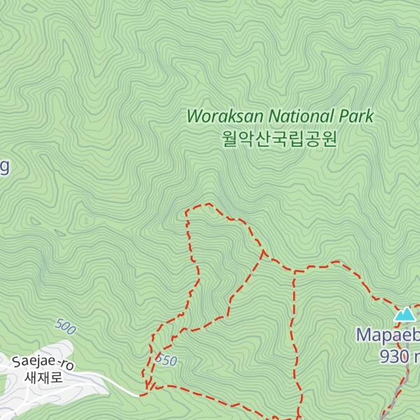 Map of Sinseonbong