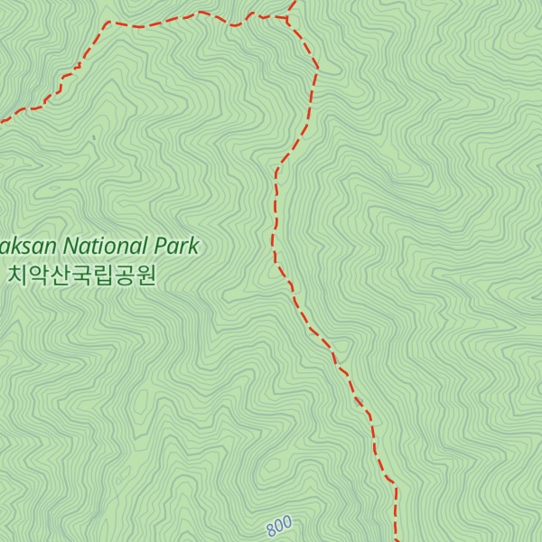 Map of (Weon)simyeongbong