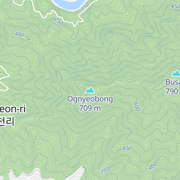 Map of Ognyeobong