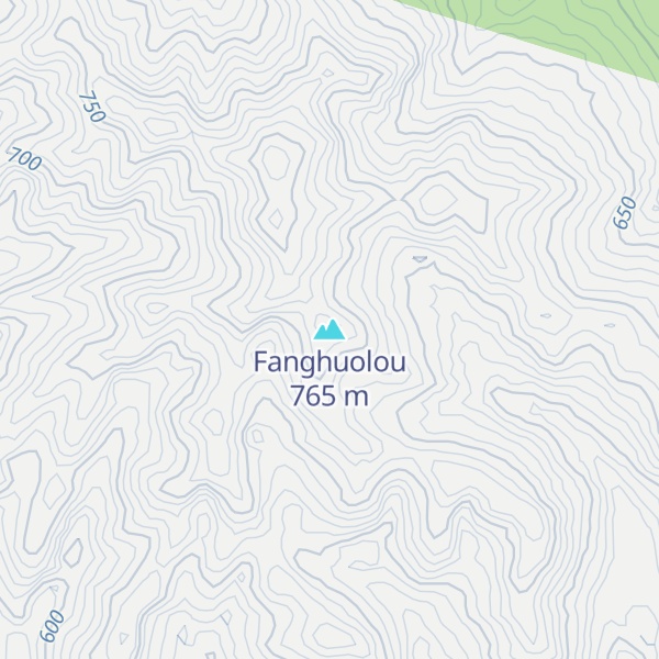 Map of Fanghuolou