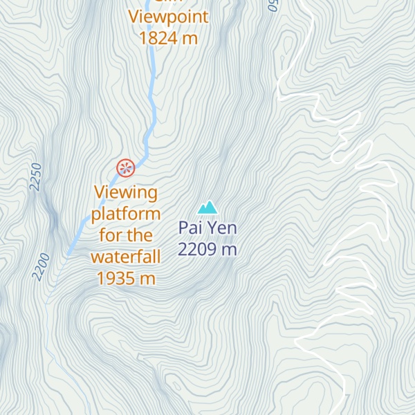 Map of Pai Yen