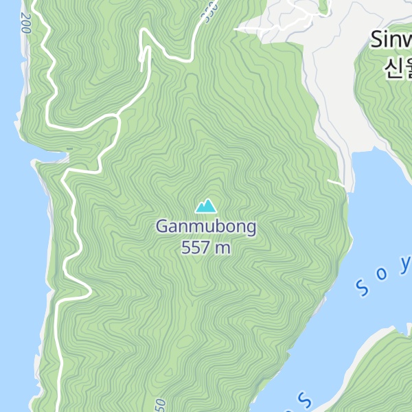 Map of Ganmubong