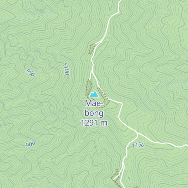 Map of Mae-bong
