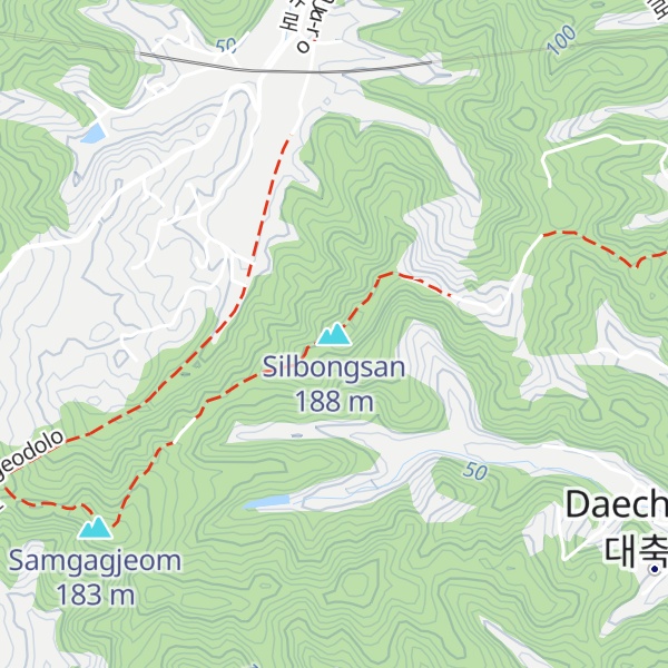 Map of Silbongsan