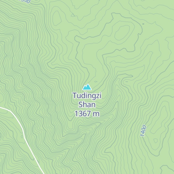 Map of Tudingzi Shan