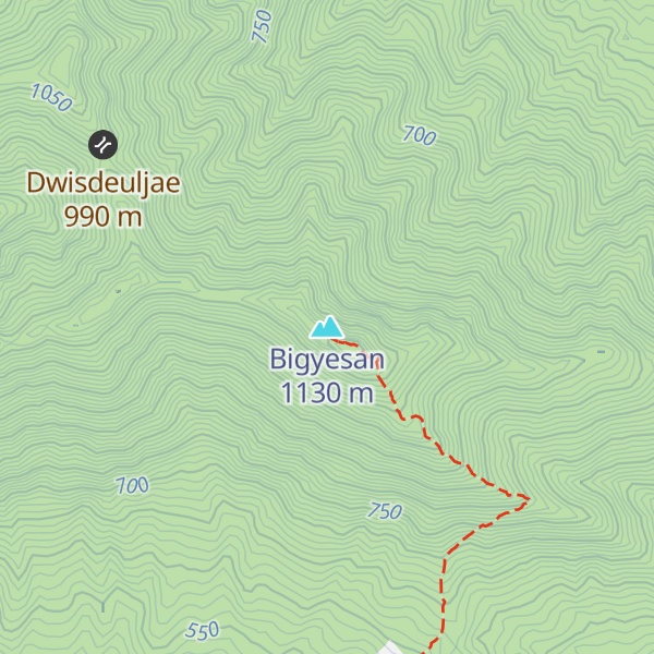 Map of Bigyesan