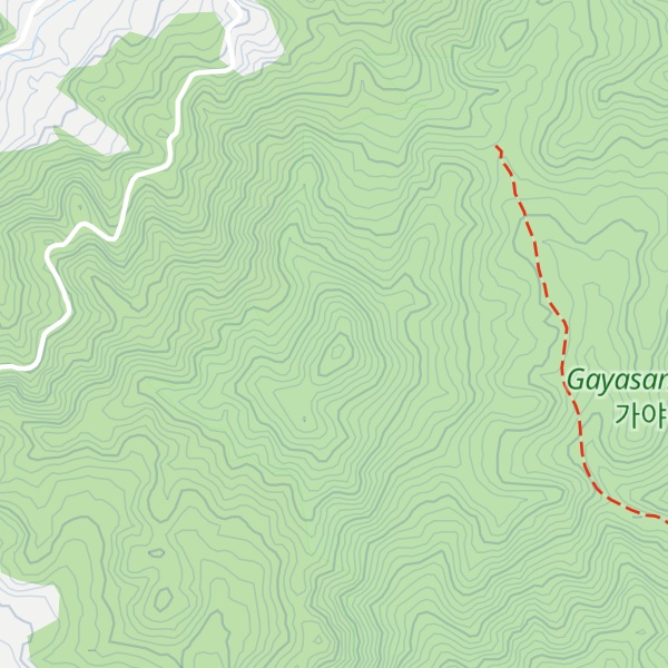 Map of Namsan