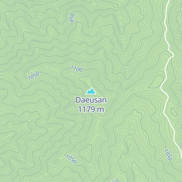 Map of Daeusan