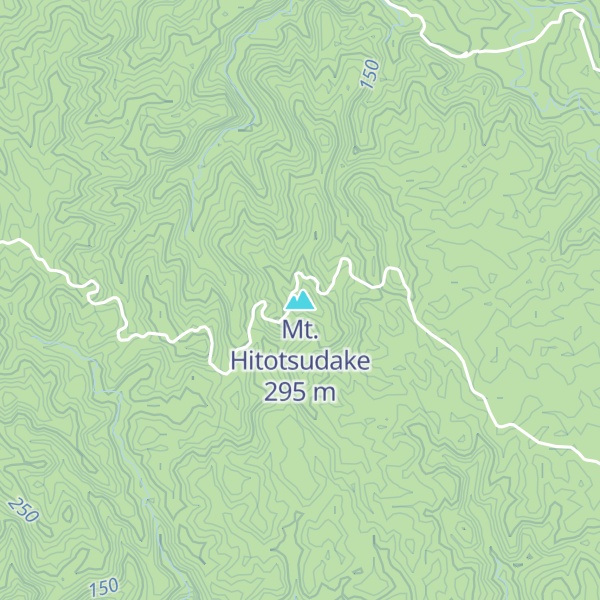 Map of Mt. Hitotsudake