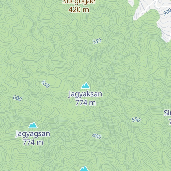 Map of Jagyaksan
